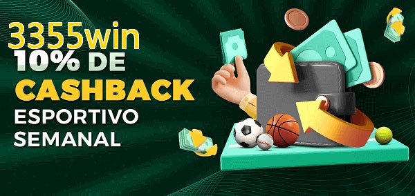 10% de bônus de cashback na 3355win